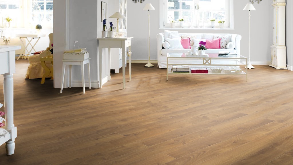 Ламинат Haro Tritty 100 Gran Via 4V дуб натур 526703 фото в интерьере